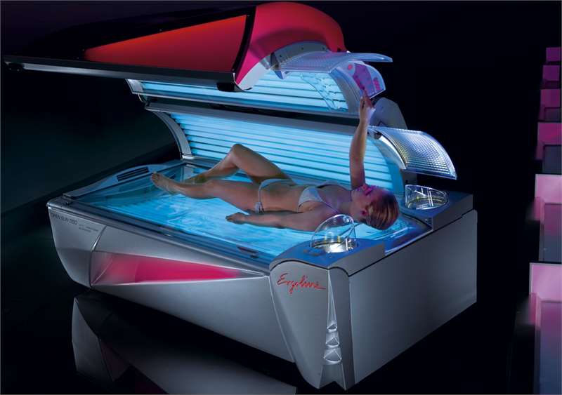 Насладете се на невероятно преживяване със солариум Ergoline Open Sun 550 Turbo Power: соларни процедури на открито!