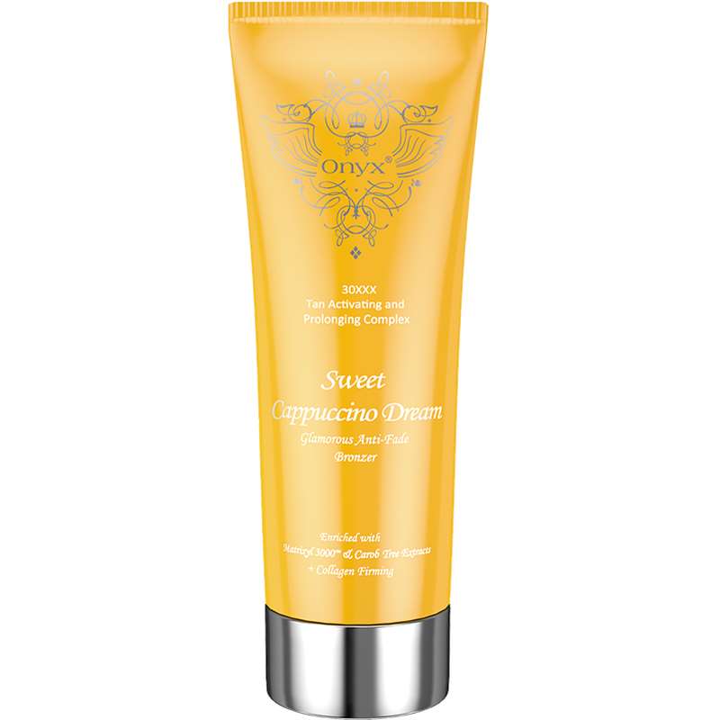 Лосион за солариум Sweet Cappuccino Dream, козметика за солариум от Onyx, 200 ml