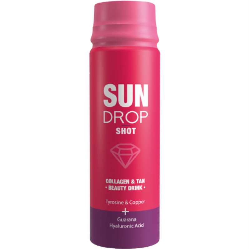 Sun Drop Collagen&Tan напитка за тен и красота, напитка за преди солариум, 80 ml