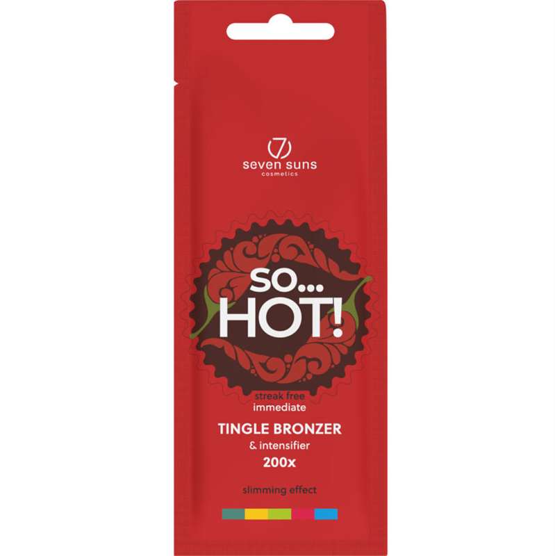 Лосион за солариум SO…HOT!, козметика за солариум от 7suns, 15 ml