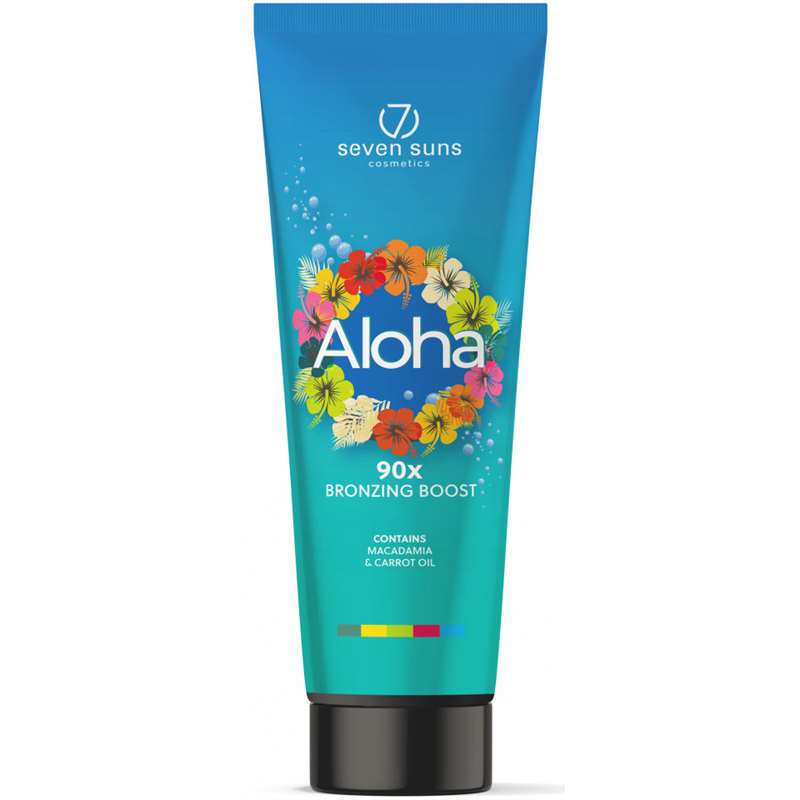 Лосион за солариум Aloha, козметика за солариум от 7suns, 250 ml