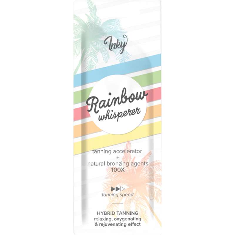 Лосион за солариум Inky Rainbow Whisperer, козметика за солариум от Inky, 15 ml