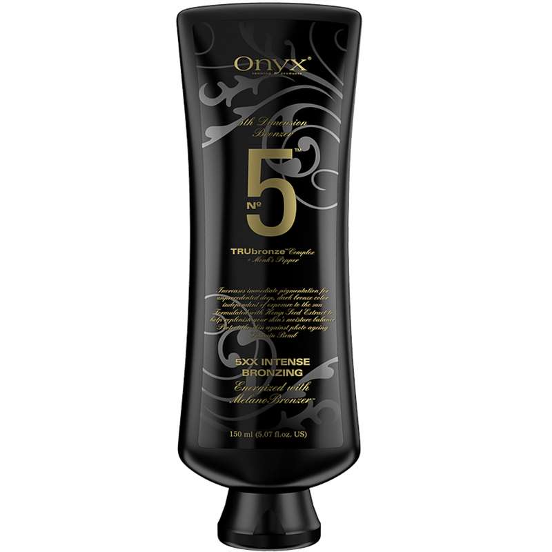 Лосион за солариум Black Bronzer No5, козметика за солариум от Onyx, 150 ml