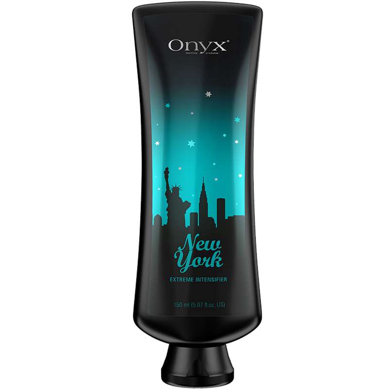 Лосион за солариум New York Extreme Intensifier, козметика за солариум от Onyx, 150 ml