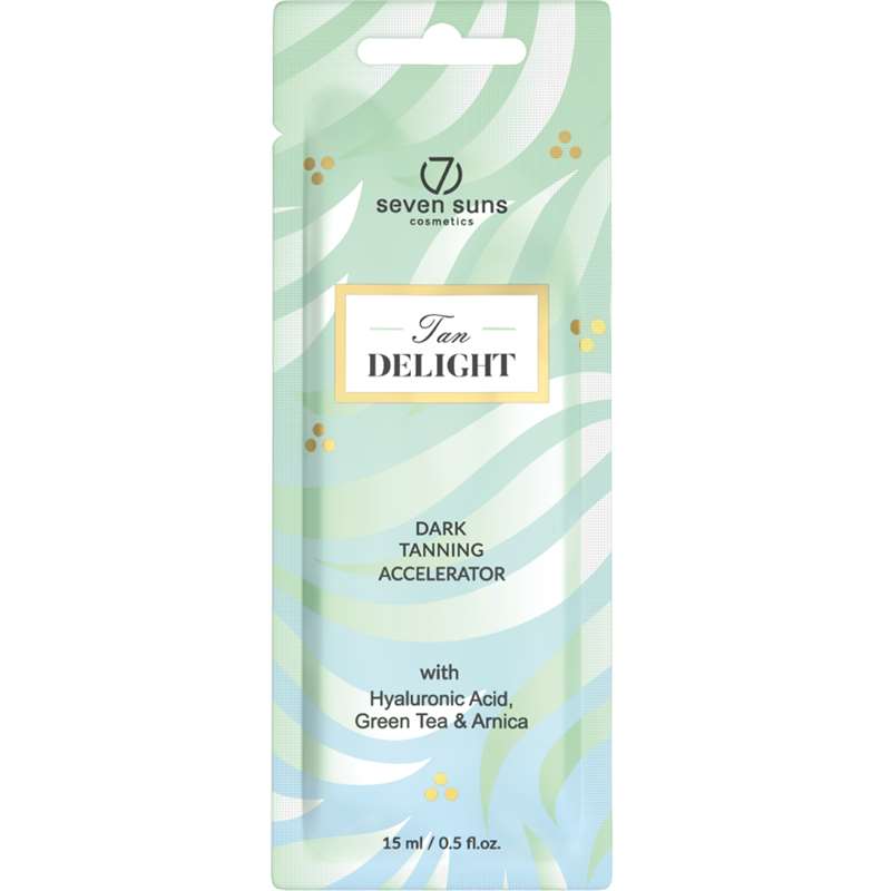 Лосион за солариум Tan Delight, козметика за солариум от 7suns, 15 ml