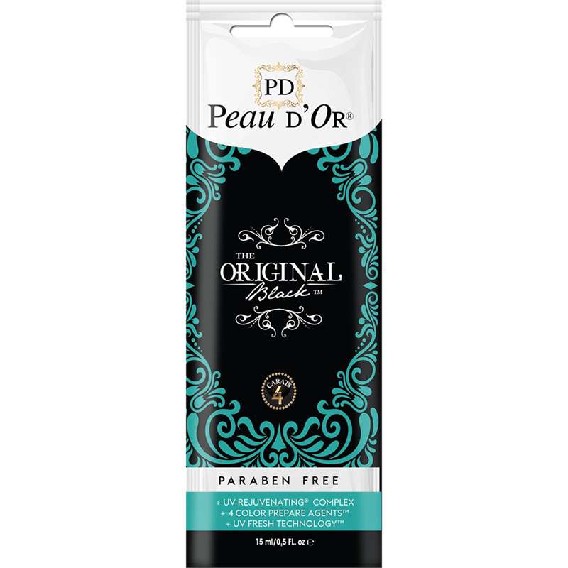 Лосион за солариум The Original Black, козметика за солариум от Peau d’Or, 15 ml