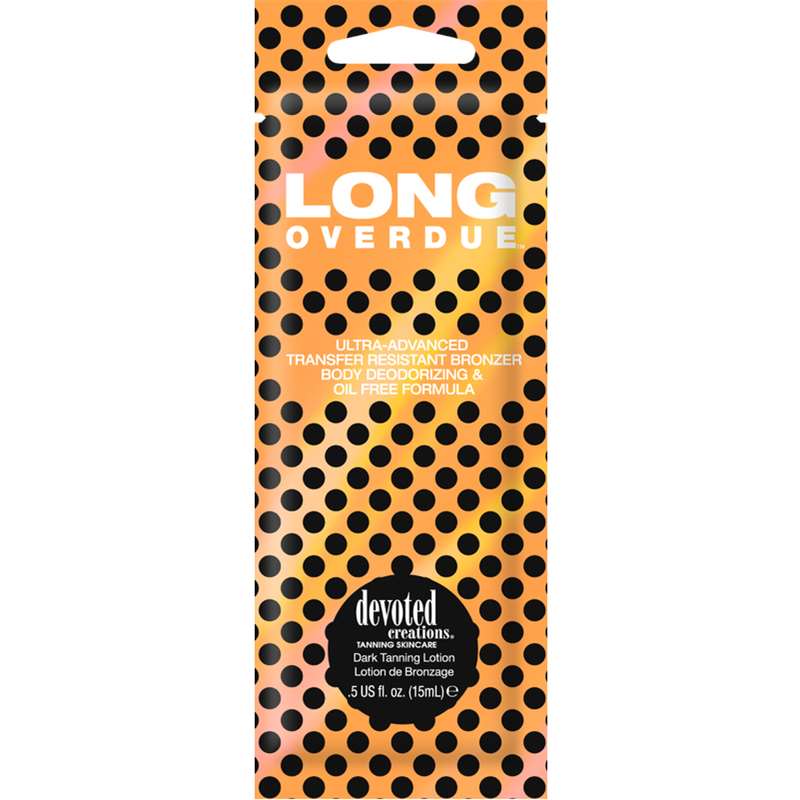 Лосион за солариум Long Overdue, козметика за солариум от Devoted Creations, 15 ml
