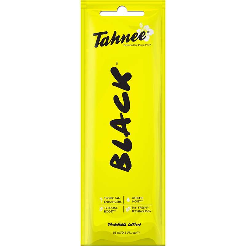 Лосион за солариум Black, козметика за солариум от Tahnee, 15 ml 