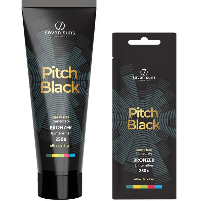 Pitch Black соларна козметика 250х бронзиращо действие