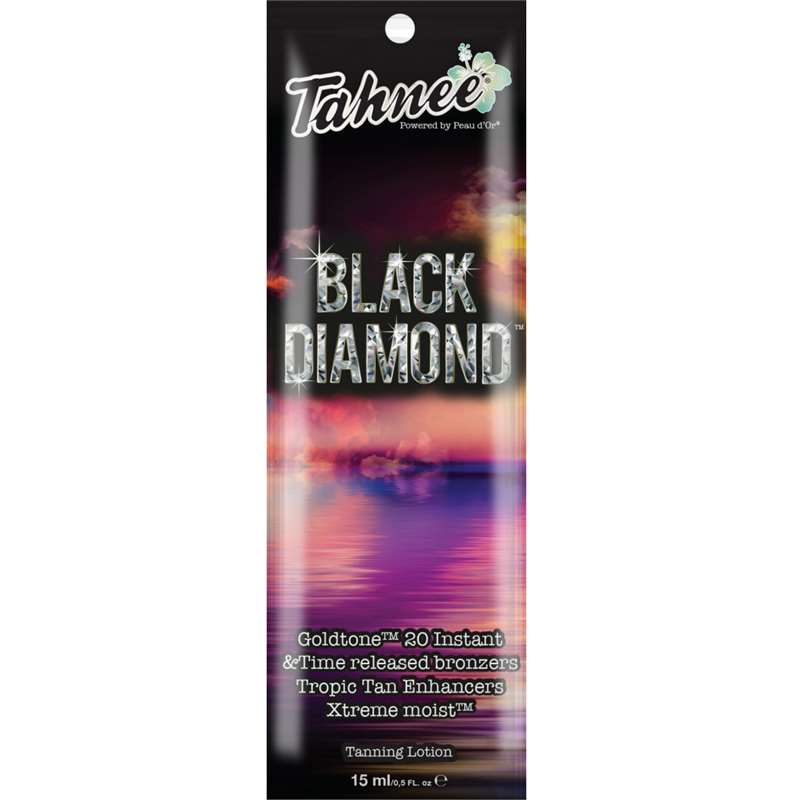 Лосион за солариум Black Diamond, козметика за солариум от Tahnee, 15 ml