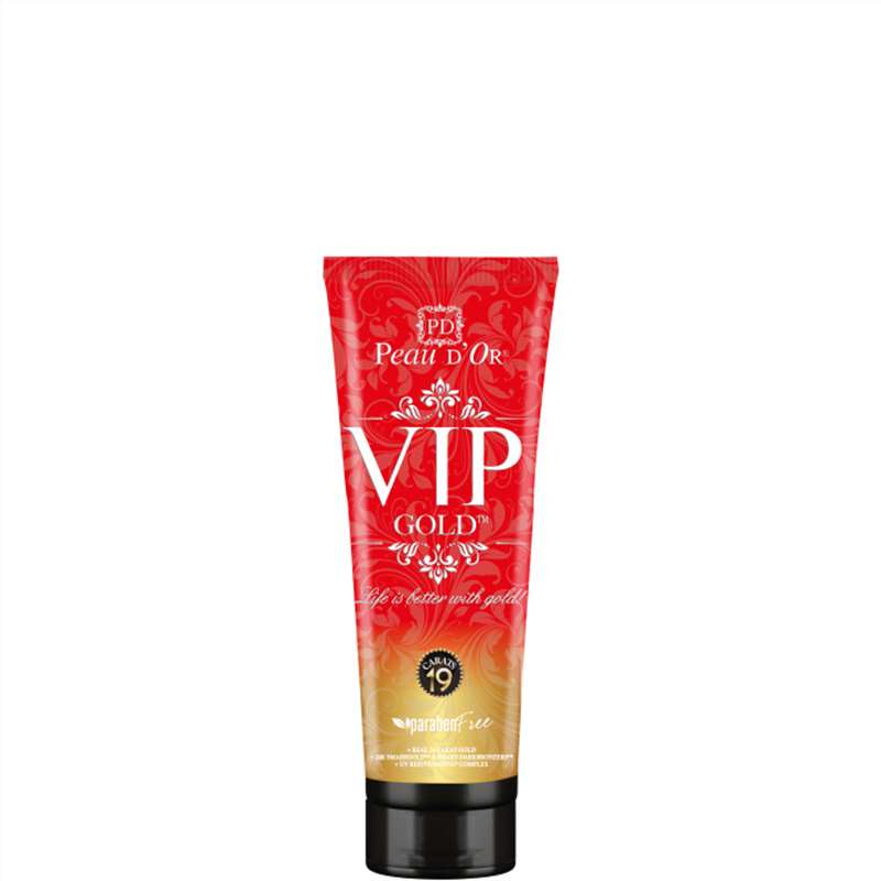 Лосион за солариум VIP Gold, козметика за солариум от Peau d’Or, 30 ml
