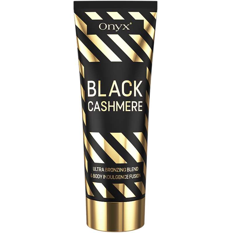 Лосион за солариум Black Cashmere Bronzer, козметика за солариум от Onyx, 200 ml 
