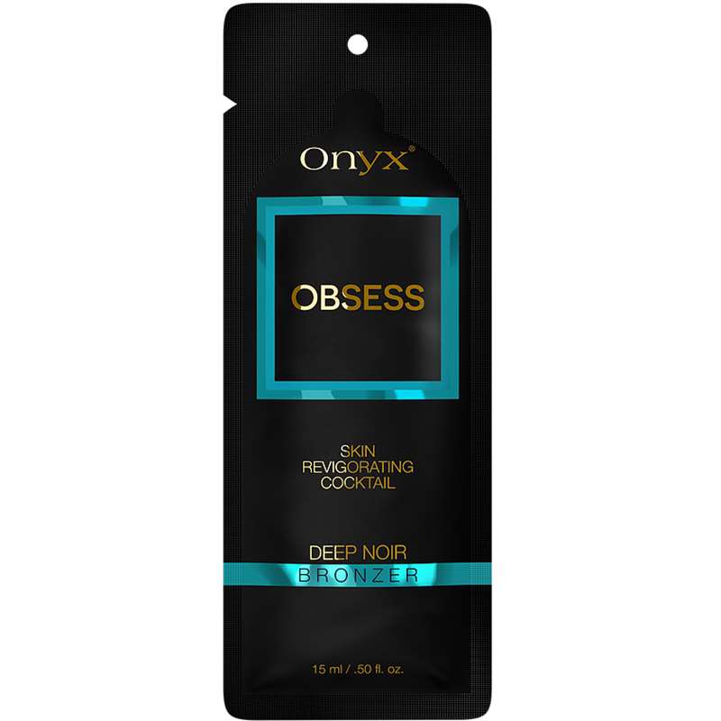 Лосион за солариум Obsess Deep Noir Bronzer, козметика за солариум от Onyx, 15 ml