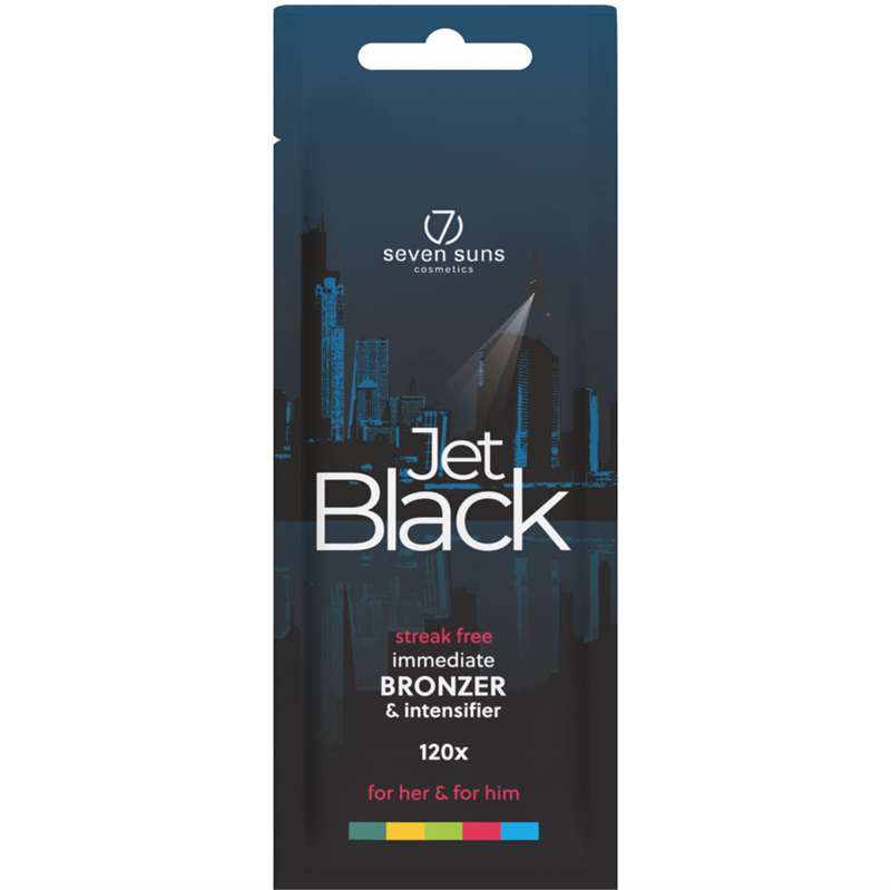 Лосион за солариум Jet Black, козметика за солариум от 7suns, 15 ml
