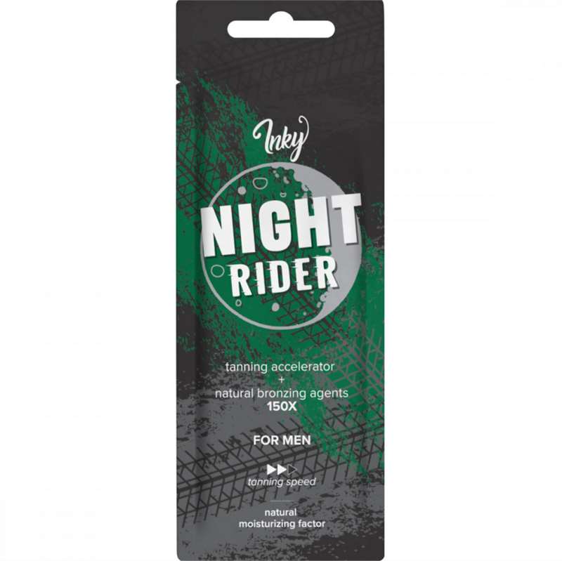 Лосион за солариум Inky Night Rider, козметика за солариум от Inky, 15 ml