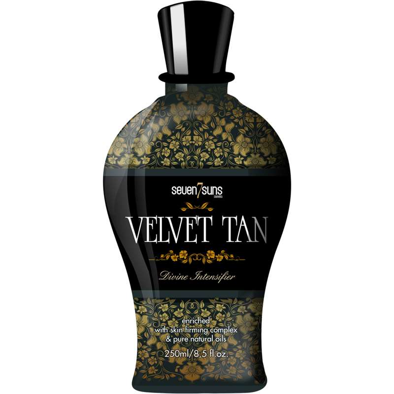 Лосион за солариум Velvet Tan, козметика за солариум от 7suns, 250 ml