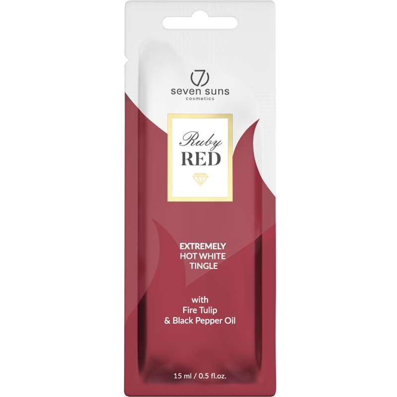 Лосион за солариум Ruby Red, козметика за солариум от 7suns, 15 ml