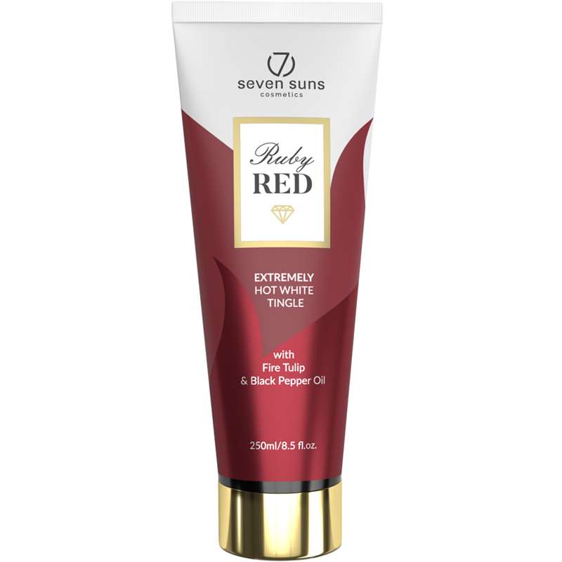 Лосион за солариум Ruby Red, козметика за солариум от 7suns, 250 ml