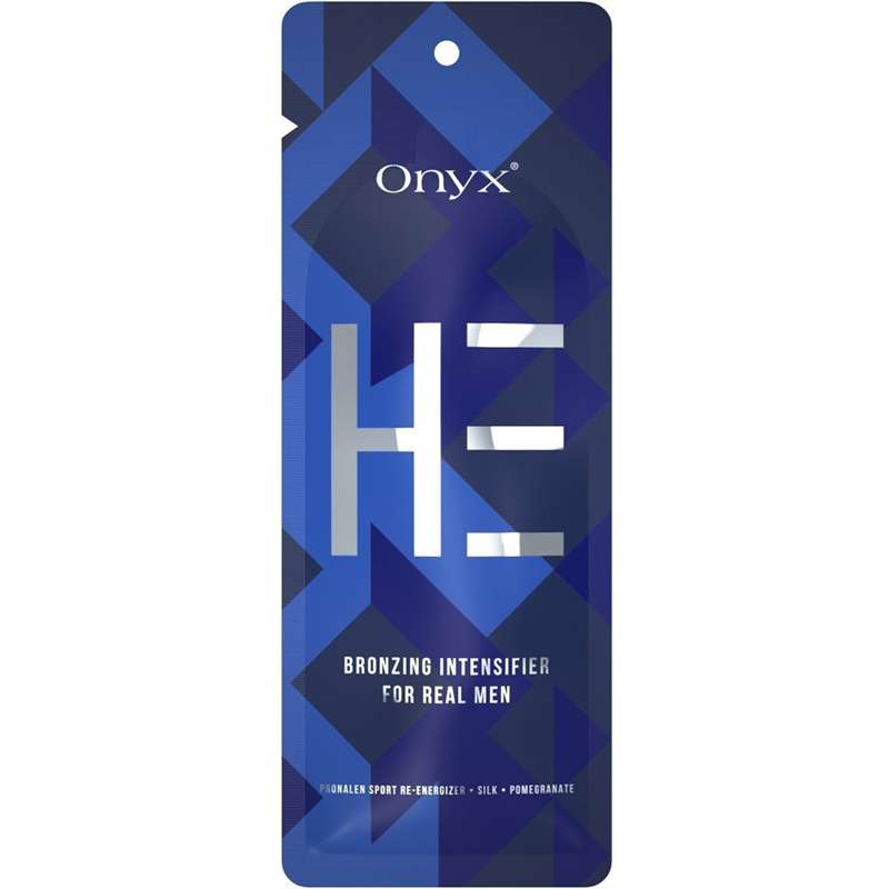 Лосион за солариум HE bronzing intensifier for real men, козметика за солариум от Onyx, 15 ml
