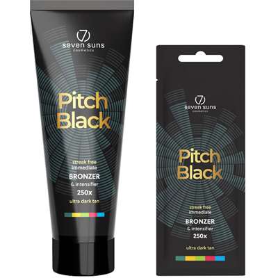 Pitch Black соларна козметика 250х бронзиращо действие