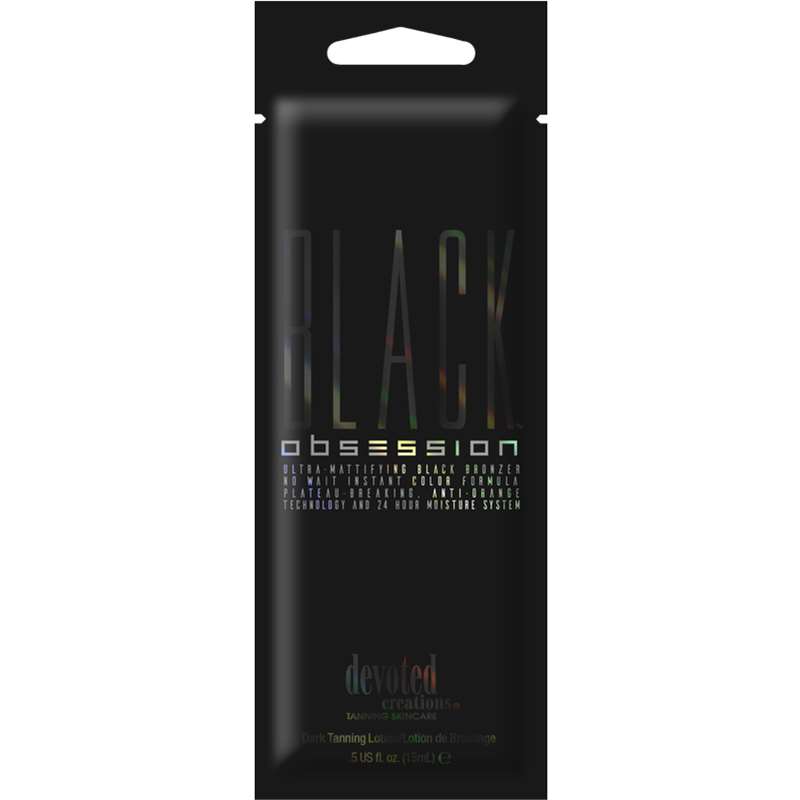 Лосион за солариум Black Obsession, козметика за солариум от Devoted Creations, 15 ml