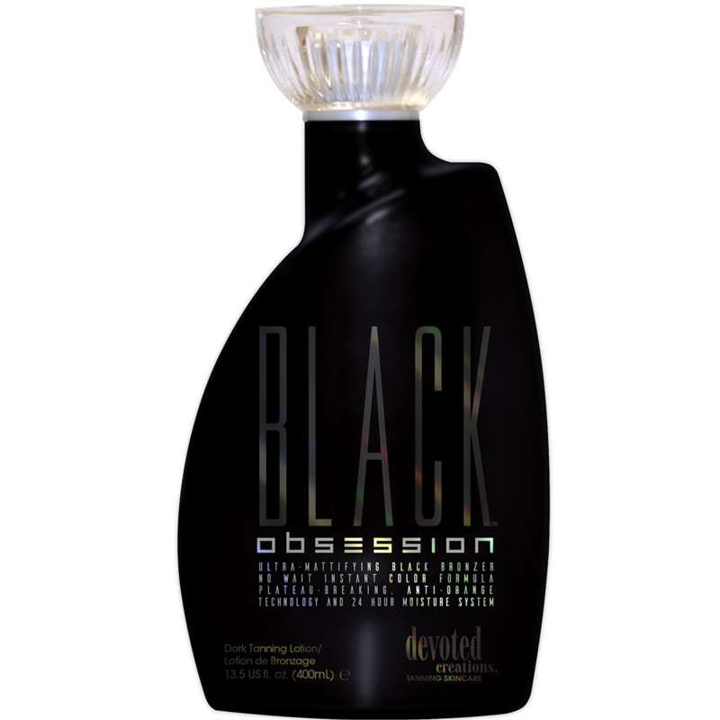 Лосион за солариум Black Obsession, козметика за солариум от Devoted Creations, 400 ml