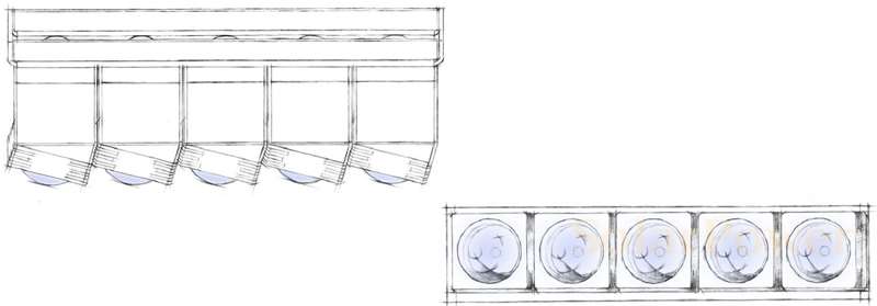 SunSphere LED панели за краката