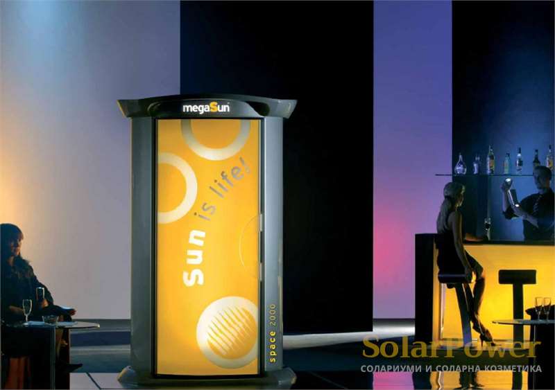 Солариум megaSun Tower space 2000: пространство с очарование