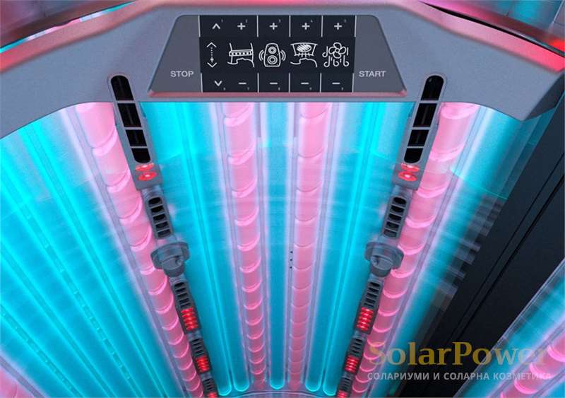 megaSun P9 е с високопроизводителен климатик за приятно охлаждане в солариума