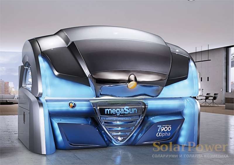 Солариум 7900 Alpha intelliSun e премиум модел на megaSun