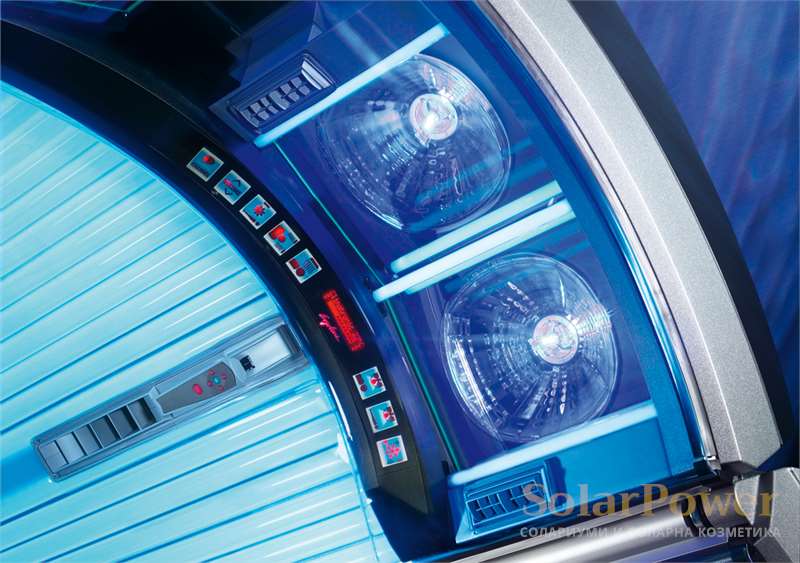 Собствениците на соларни студия могат да правят всякакви настройки на солариум Ergoline Prestige 1100-S чрез Мениджърска система за управление