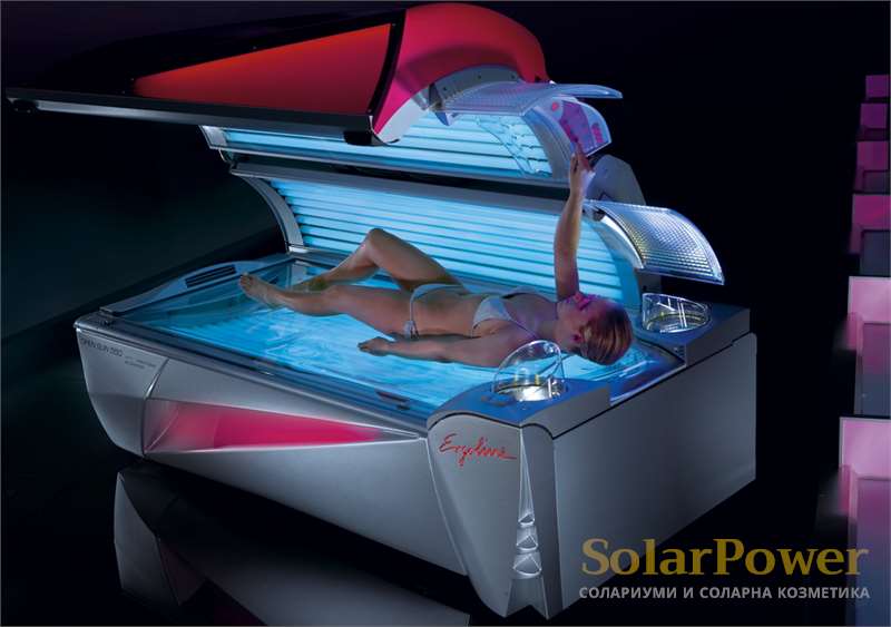 Насладете се на невероятно преживяване със солариум Ergoline Open Sun 550 Turbo Power: соларни процедури на открито!