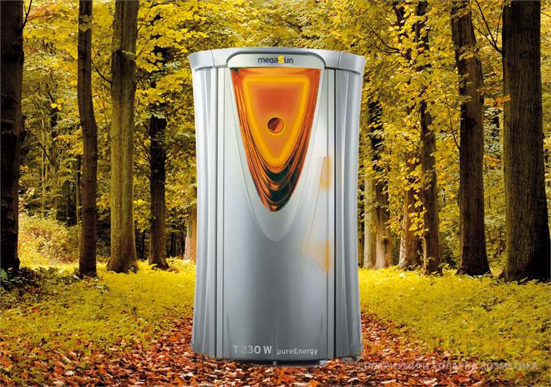 Солариум megaSun Tower pureEnergy T230 предлага комбинация от комфорт, идеални характеристики и зашеметяващ дизайн