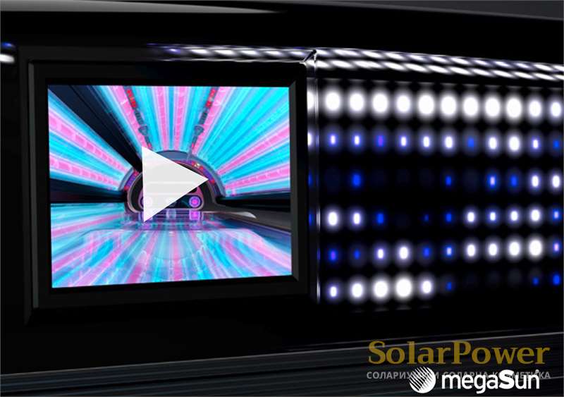 На сензорен екран видеоклипове представят P9S на клиенти и посочват регулируемите функции за комфорт