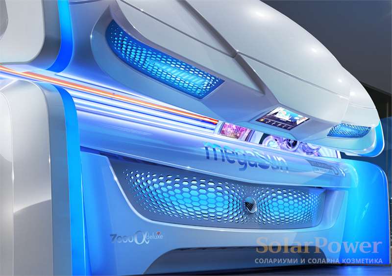 МegaSun 7000 Alpha extraSun е най-мощния солариум от новата серия 7000
