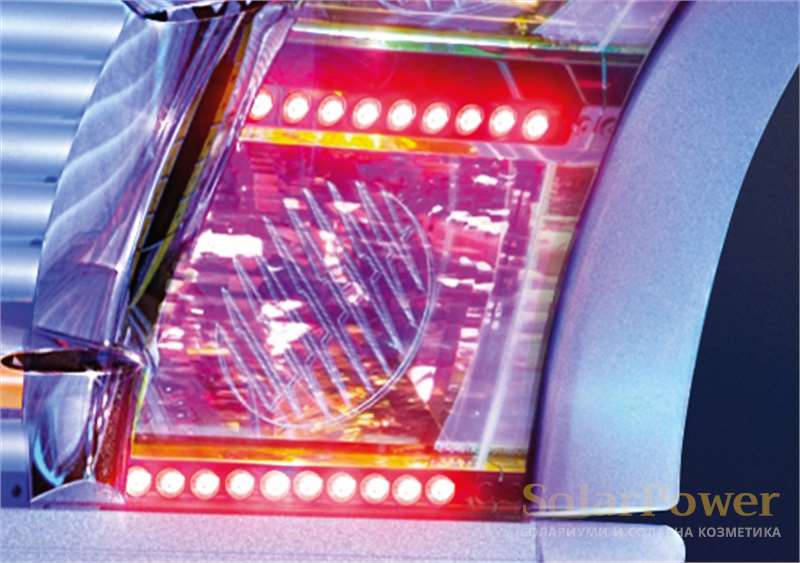 Допълнителната порция витамин Д в солариум megaSun 7000 Alpha extraSun гарантира перфектен тен и съществени био-положителни ефекти