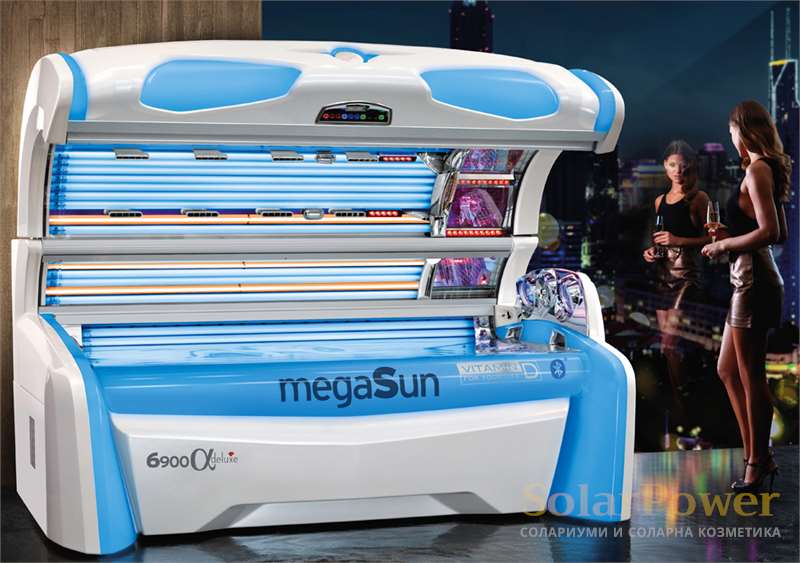 Солариум megaSun 6900  alpha deluxe intelliSun: Също толкова уникален, колкото сте и вие!