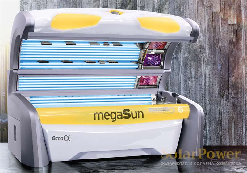 Солариум megaSun 6700 alpha Ultra Power: Лукс направен на най-добрата цена!