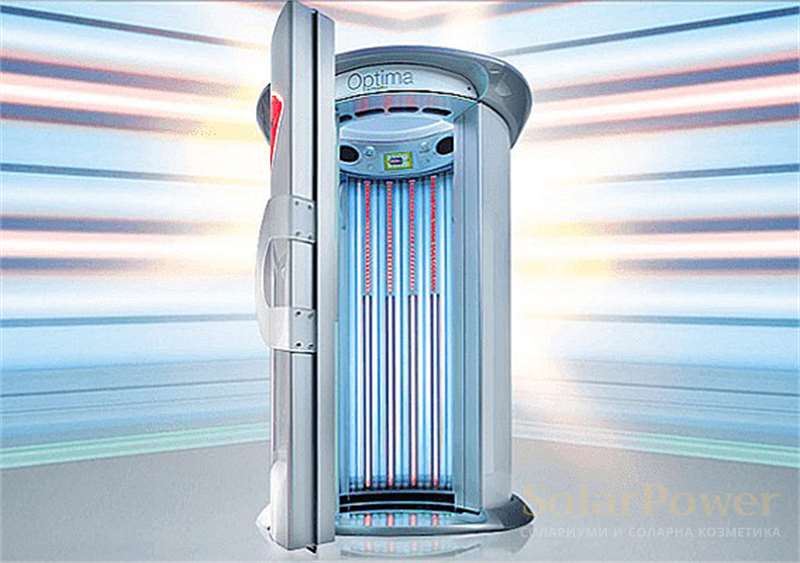 Солариум megaSun Tower Optima се предлага с опция за гласова навигация, вграден MP3 плеър, музикална вибрация и Bluetooth свързване