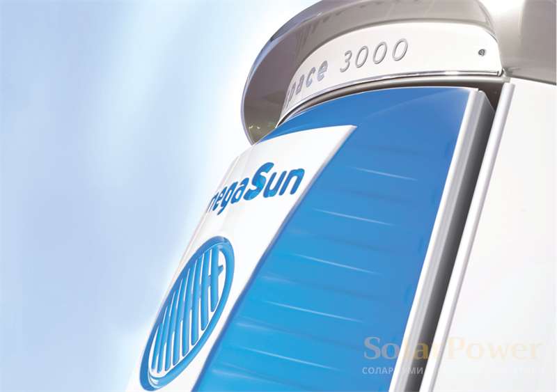 Солариум megaSun Tower Space 3000: перфектното оборудване за интензивен и атрактивен тен