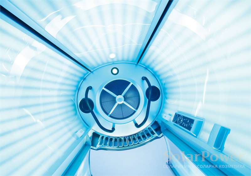 Солариум Luxura V10 50 SLI High Intensive е с иновативна вентилационна система гарантираща свежест