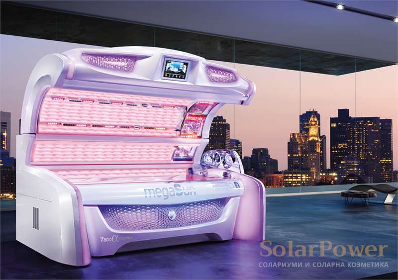 Солариум megaSun 7800α: слънце и красива кожа, както пожелахте!