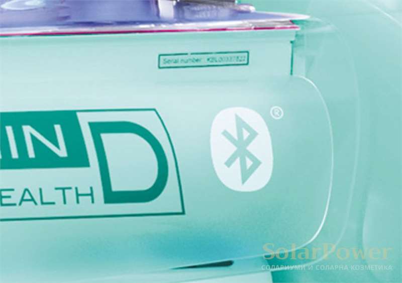 Солариум megaSun 7800α е с Bluetooth за да слушате личния си плейлист от смартфона си