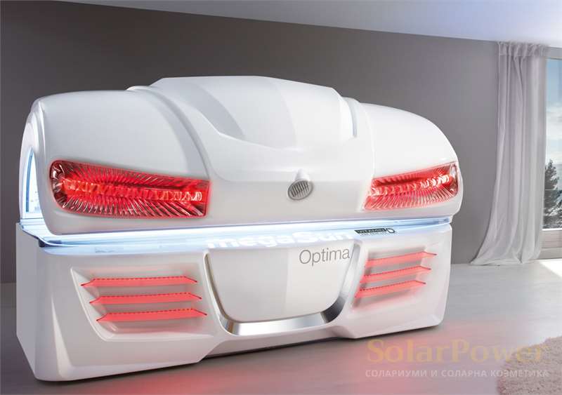 Солариум megaSun Optima Deluxe: Наслаждавайте се на ползите за здравето и красотата докато придобивате тен!