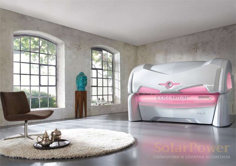 Въз основа данните на медицинския сензор, колариум megaSun mon amie deluxe S определя идеалната продължителност на тен сесията