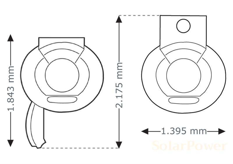 Солариум megaSun Tower pureEnergy 5.0, отворен, размери