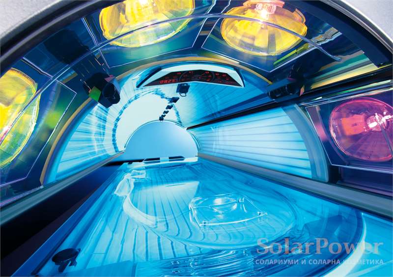 Еrgoline Affinity 800 е изключително мощен солариум осигуряващ превъзходни резултати, които ще впечатлят всеки любител на красивия тен
