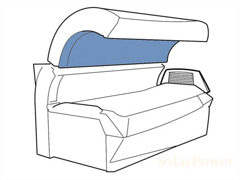 Акрили за капак на хоризонтален солариум