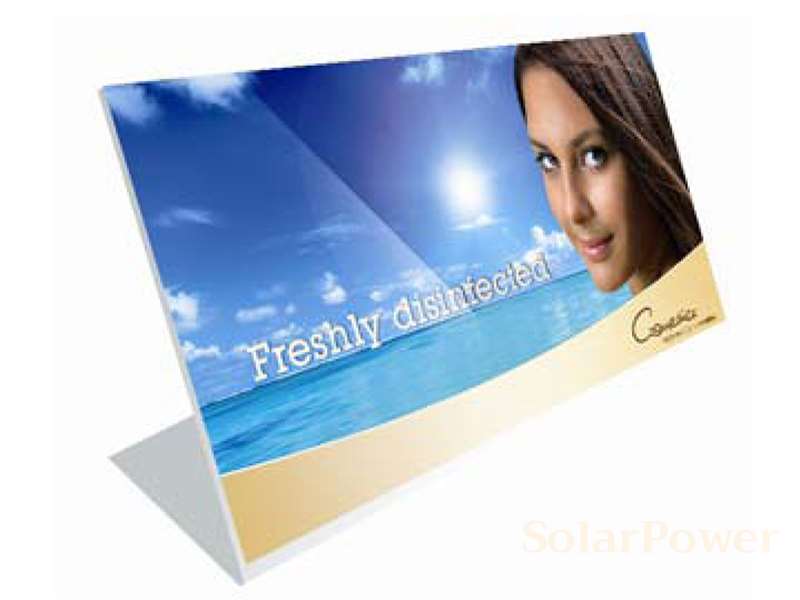 Табели за почистен и дезинфекциран солариум