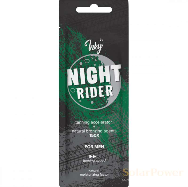 Лосион за солариум Inky Night Rider, козметика за солариум от Inky, 15 ml